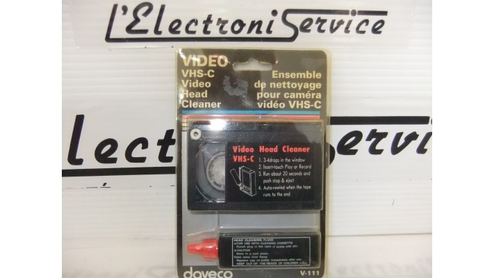 Daveco  V-111 cassette nettoyeur vhs-c
